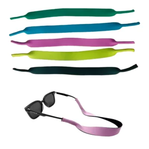cordon de lunette flottant en néoprène - 5 coloris